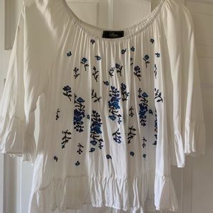 Off the shoulder top